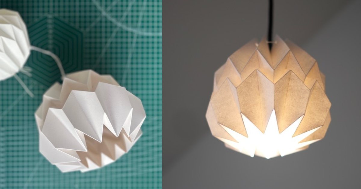 paper lampshade workshop